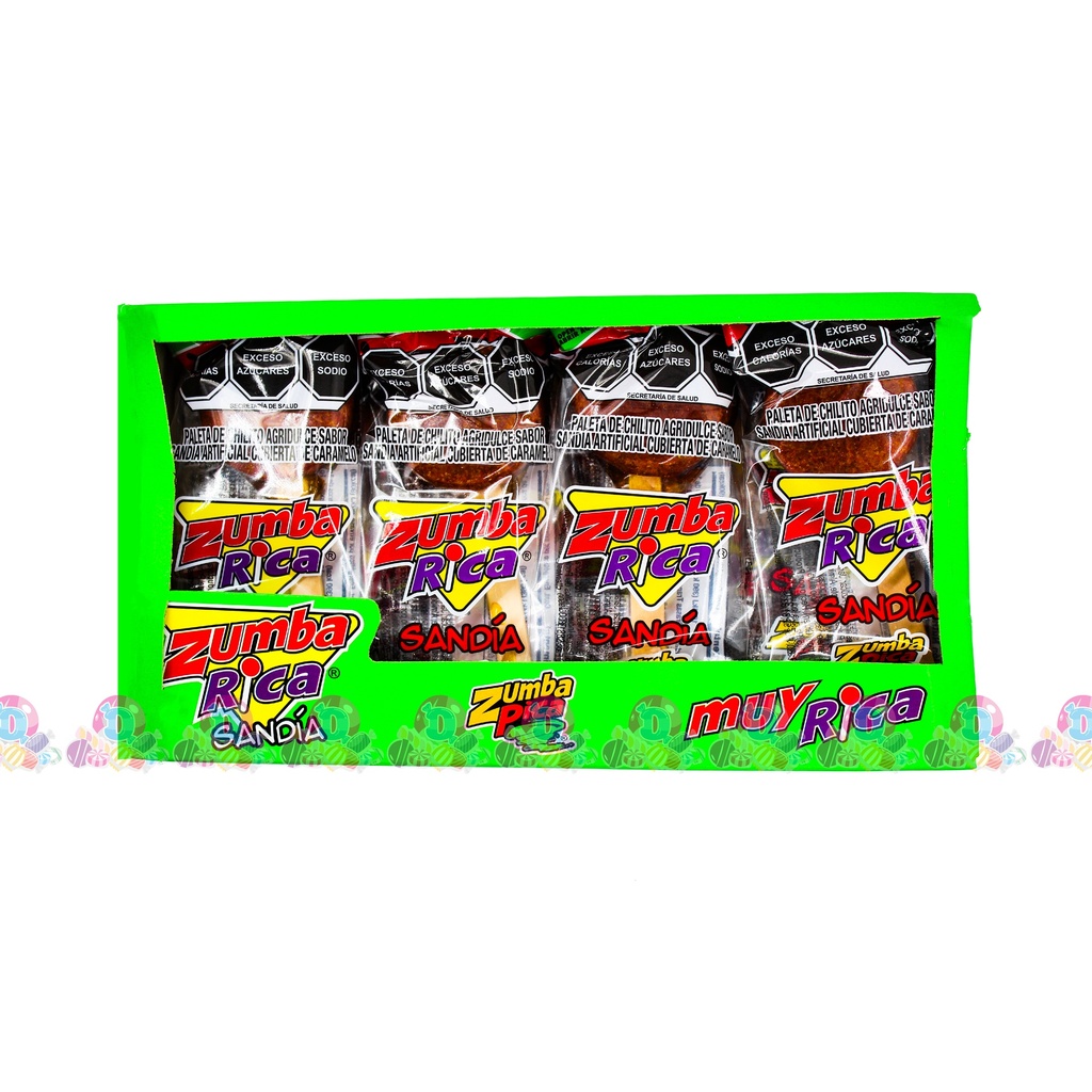 ZUMBA RICA PLT VM 22g 12s | Dulcería el Descontón